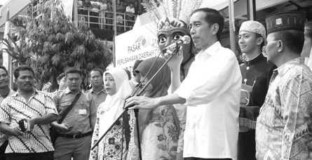 Jokowi to Kick Off Construction of People’s Markets