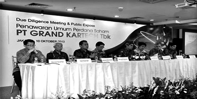 Grand Kartech Bags Loan Rp100 Billion
