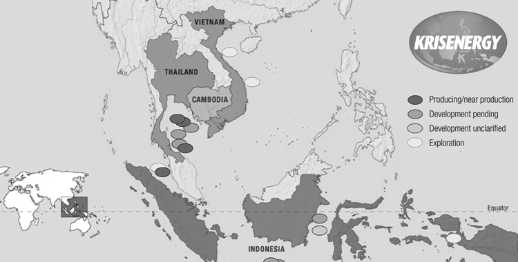 KrisEnergy Acquires Block G3/48 in Gulf of Thailand