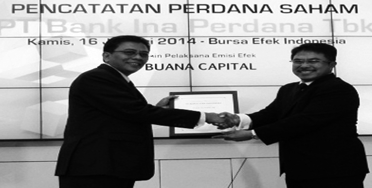 Kharisma Prima Divests Bank Ina Perdana for Rp146 Billion