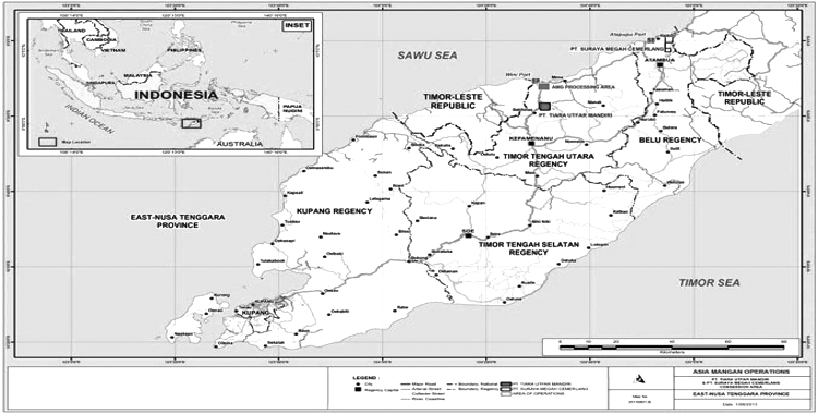 Gulf Minerals to Develop Manganese Smelters in Kupang