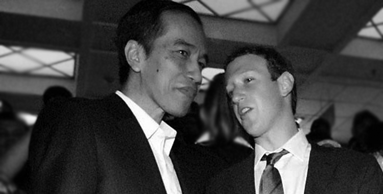 Facebook’s Mark Zuckerberg Meets Jokowi